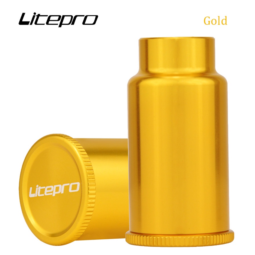 Giá giữ đèn máy ảnh LITEPRO hợp kim nhôm gắn nhanh phuộc trước xe đạp tiện lợi