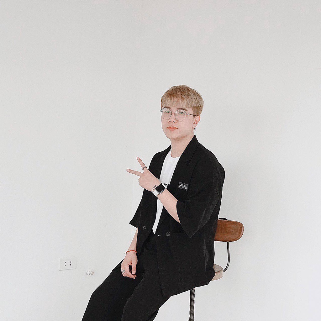 Áo khoác blazer tay lỡ unisex nam bigsize MALTRIK  form rộng chất liệu tuyết mưa cao cấp có size lơn đến 120kg