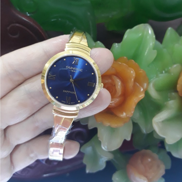 Đồng hồ nữ SUNRISE 9945SB kính Sapphire chống xước và chống nước tuyệt đối | BigBuy360 - bigbuy360.vn