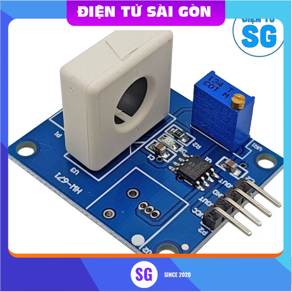 Cảm biến dòng điện DC/AC Hall 35A WCS1800