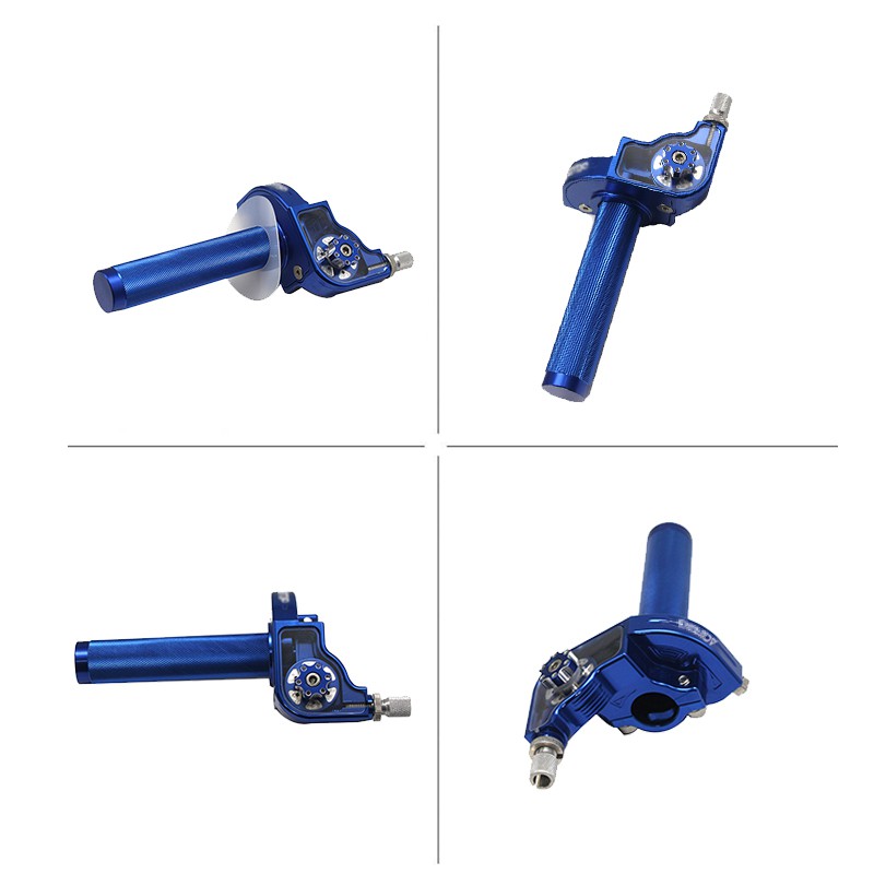 Tay Ga ZSDRTP 7 / 8 "Kèm Dây Cáp Xoắn Chuyên Dụng Cho Xe Mô Tô Địa Hình ATV Quad Pit 50-250CC