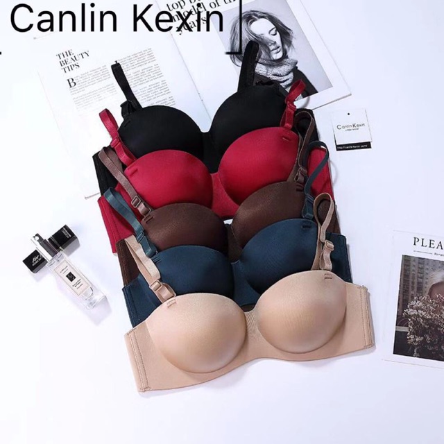 ÁO LÓT NÂNG NGỰC CANLIN KEXIN KHÔNG GỌNG CÚP NGANG
