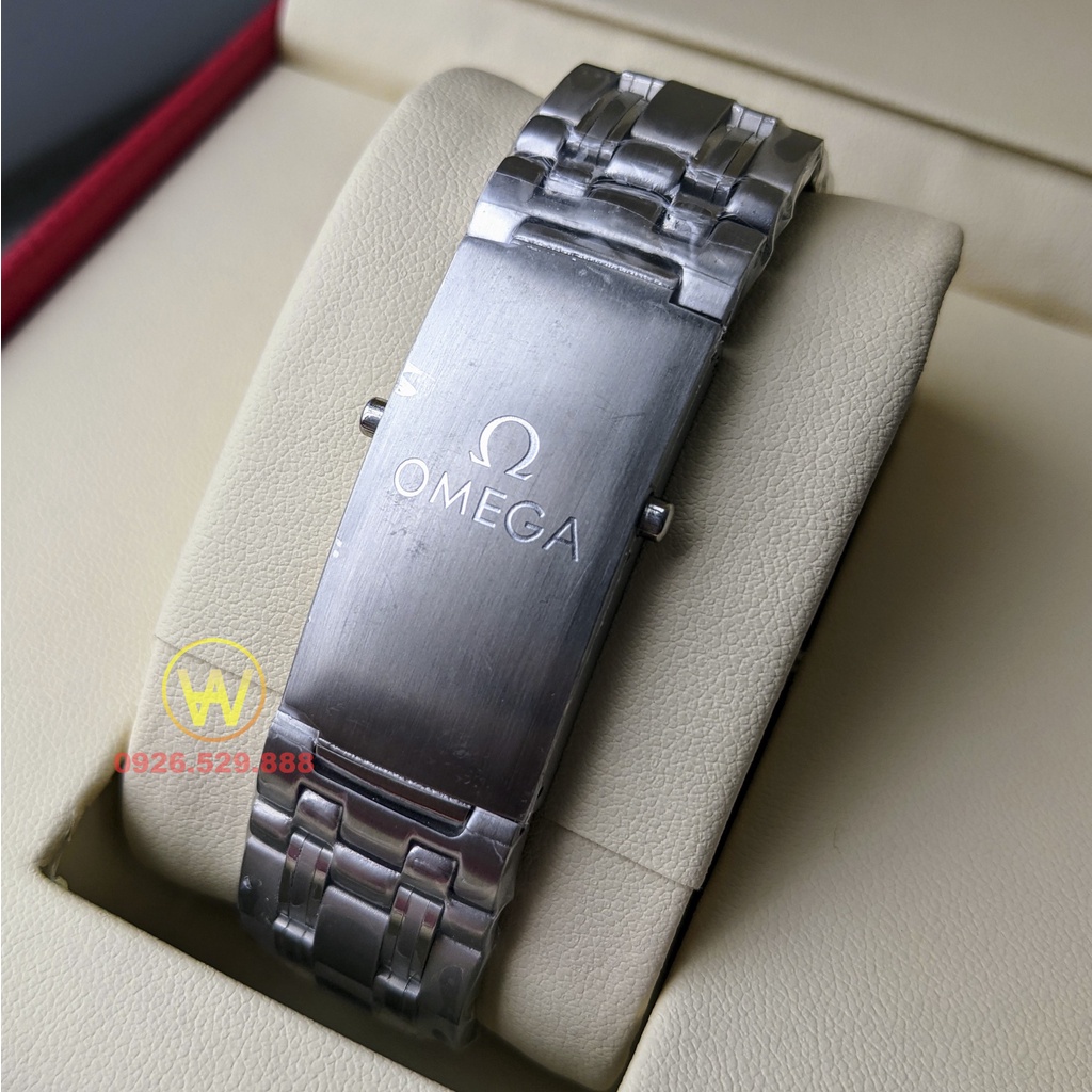 Đồng Hồ Nam OMG Dây Kim Loại/Dây Cao Su Cao Cấp Máy Lộ Cơ Mặt Trắng, Có Chức Năng Lịch Ngày [CÒN ÍT