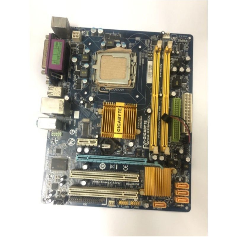 main g31 gigabyte bản nâng cấp tặng kèm cpu e5300 và quạt cpu đi kèm