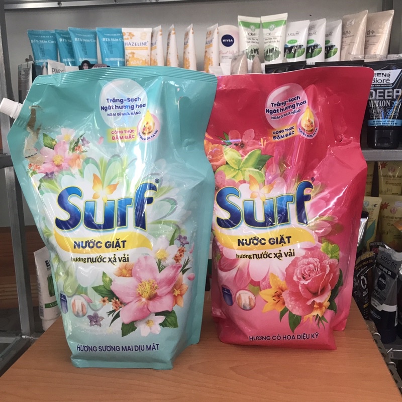 Nước Giặt Surf Hương Nước Xả Vải 3,3kg