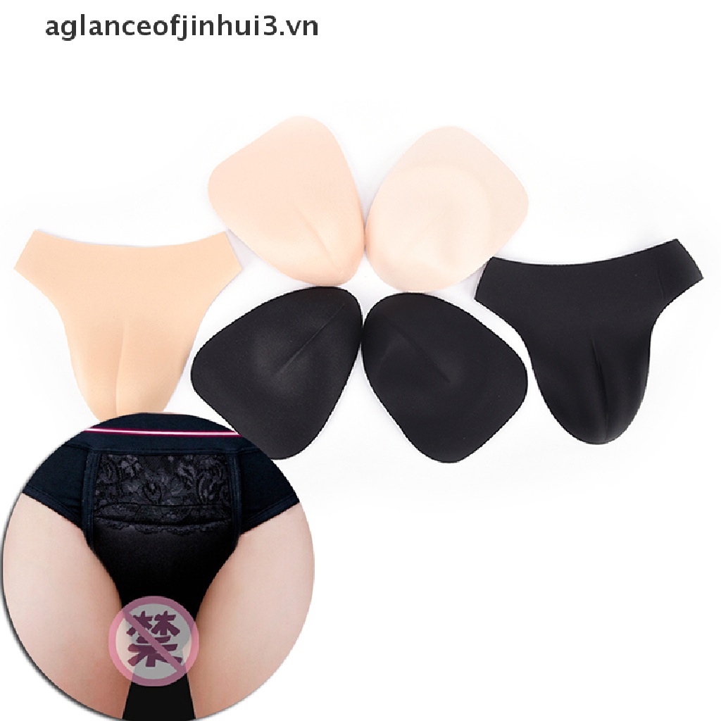 ~ ~ Quần Lót Xỏ Ngón Lạc Đà Nửa Ngón Chân Shemale Giấu Đường May Dưới Cơ Thể JJ