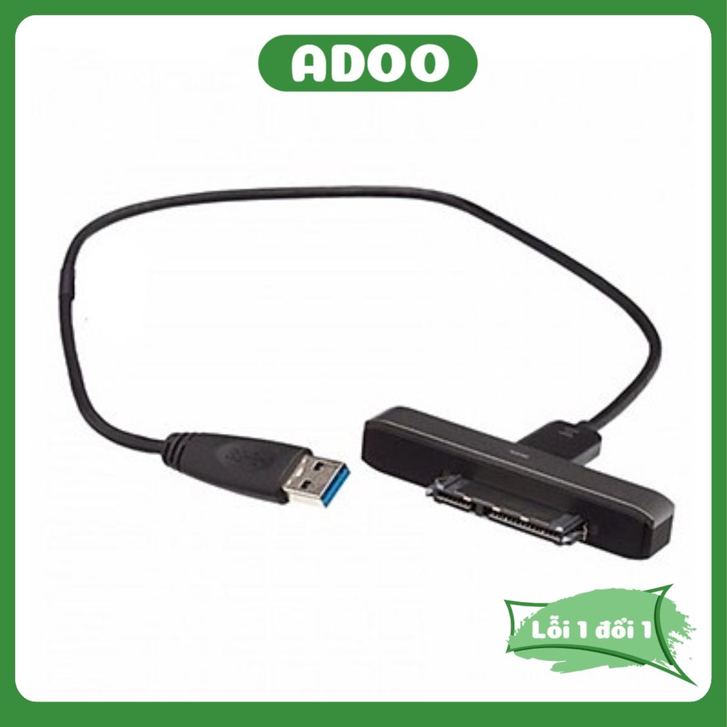 Dock và dây cắm ổ cứng 2.5 inch chuẩn 3.0 chuẩn sata kết nối nhanh gấp 10 lần 2.0 giá cực rẻ ADOO