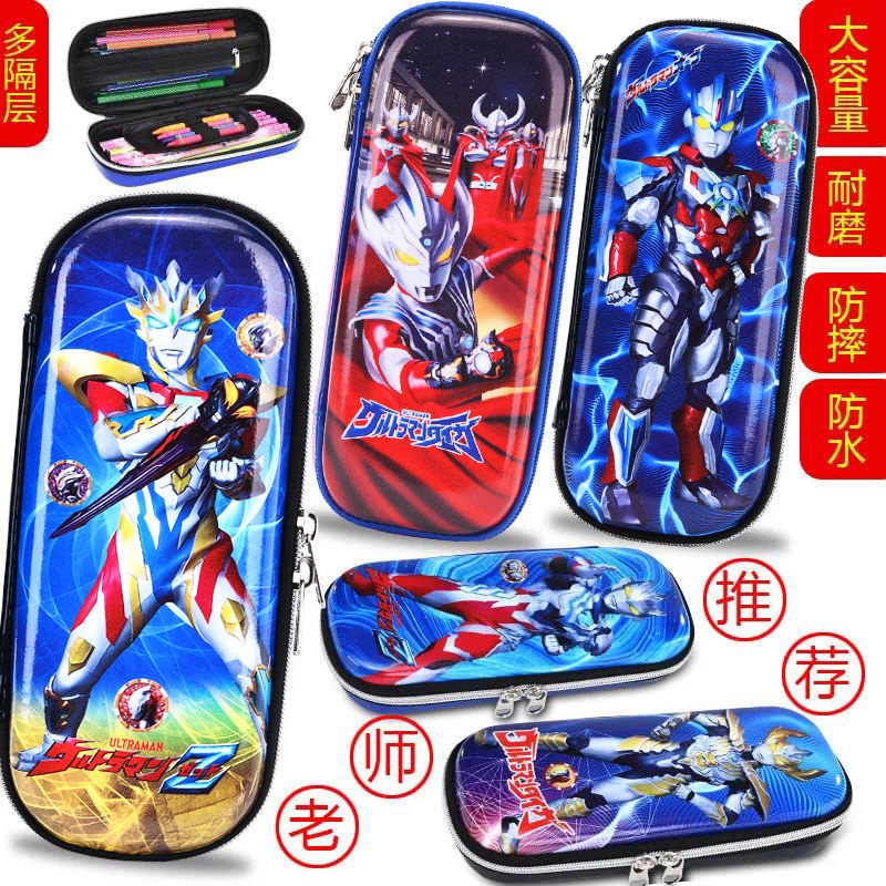 Túi Đựng Bút Đa Năng Sức Chứa Lớn Họa Tiết Hoạt Hình 3D Dễ Thương