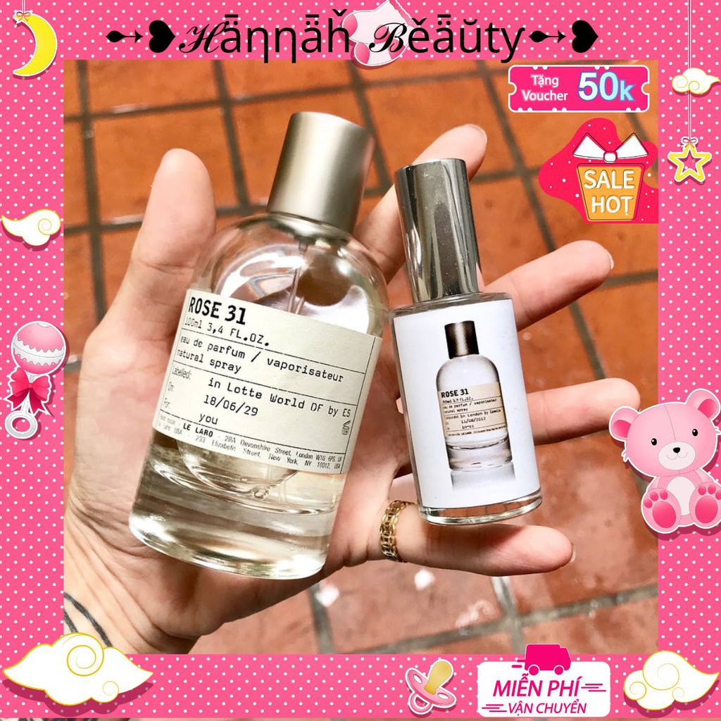 ♚♚♚ ♚♚♚ Nước hoa dùng thử Le Labo Rose 31 Test 10ml/20ml Spray / Chuẩn authentic (HANNAH) (HANNAH) | Thế Giới Skin Care