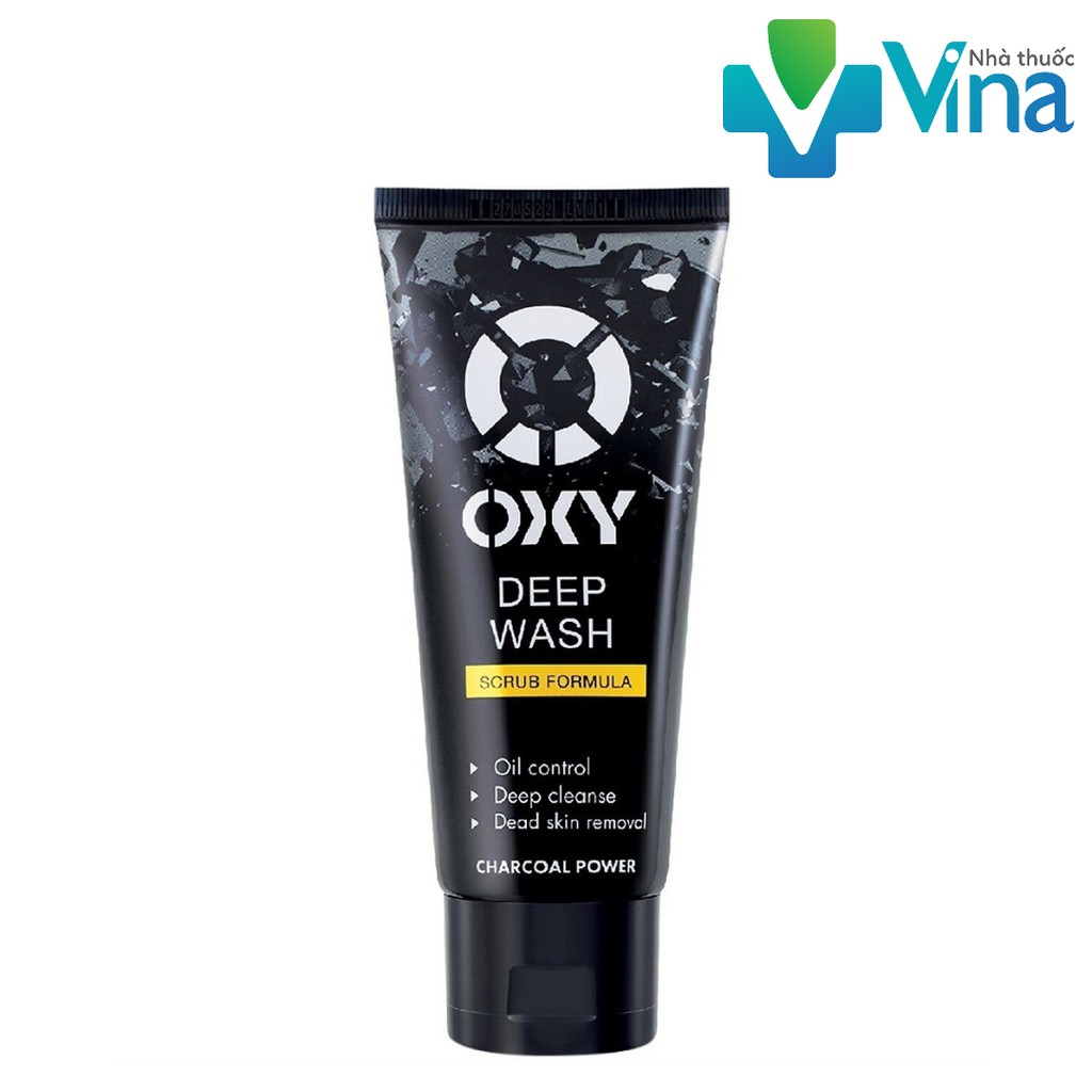 Kem rửa mặt sạch sâu OXY Deep Wash (Cream) 100g