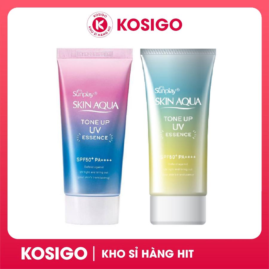 Kem chống nắng SKIN AQUA Tone up UV SPF 50+ PA++++ nội địa Nhật tuyp 80g - Kosigo