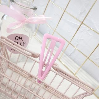 SET 2 KẸP BẤM TÓC SƠN BÓNG ĐỦ MÀU