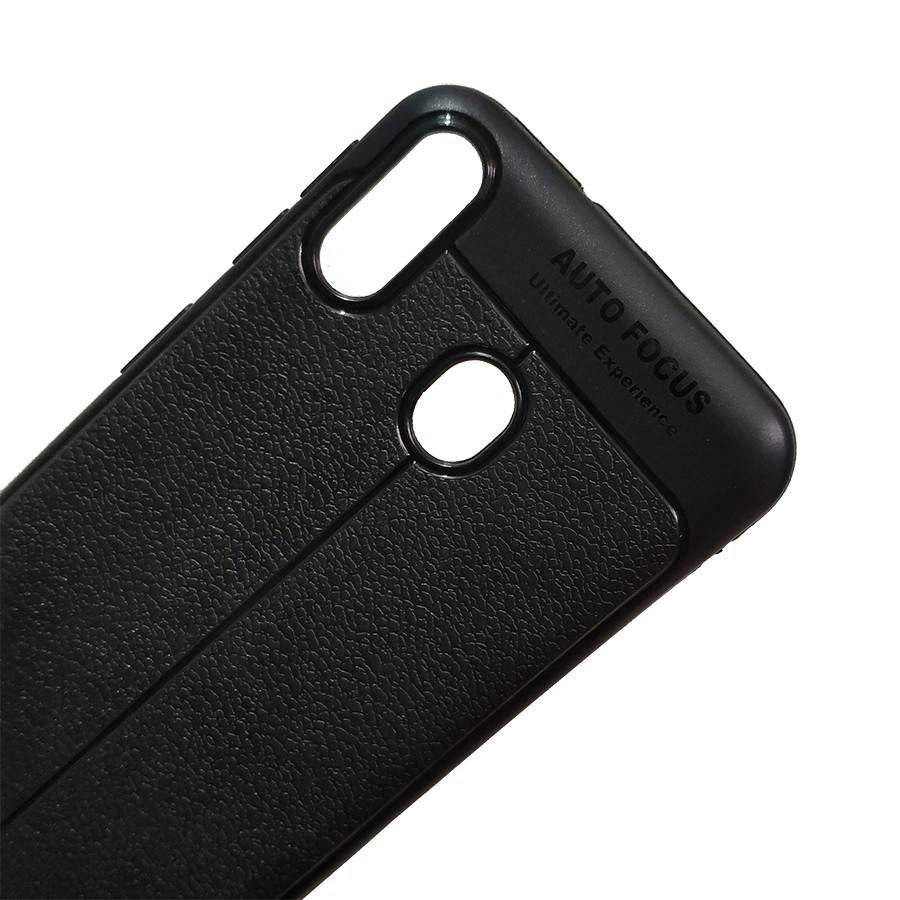 Bộ ốp lưng và kính cường lực Galaxy M20 giả da