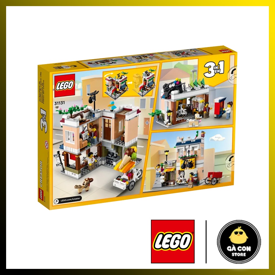 LEGO Creator 3in1 Downtown Noodle Shop - tiệm mỳ xe kem