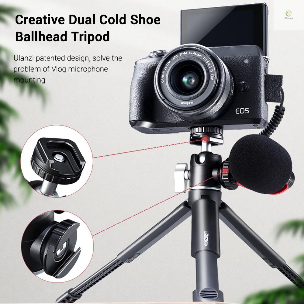 ULANZI Đầu Gắn Camera Điện Thoại Có Thể Kéo Dài Tiện Lợi