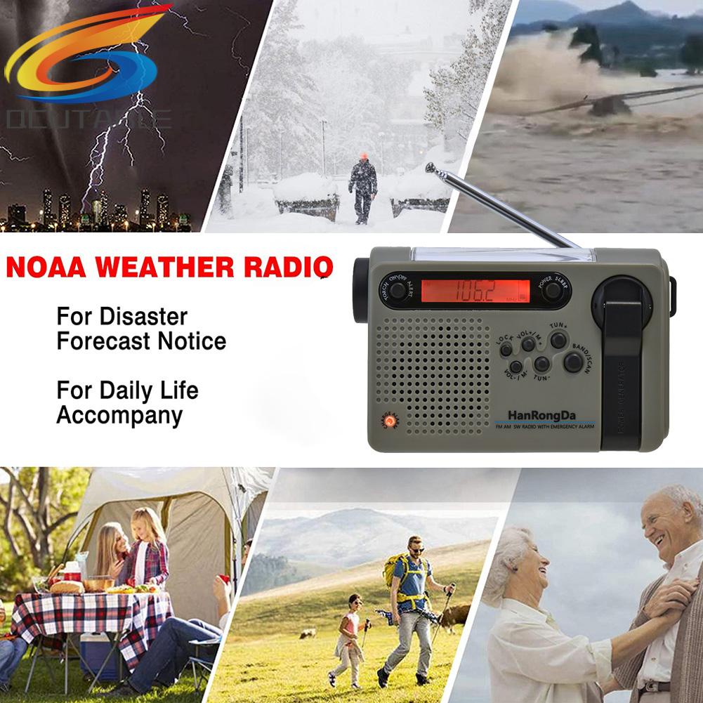 Radio AM/FM/SW Băng Tần Toàn Diện Có Đèn LED