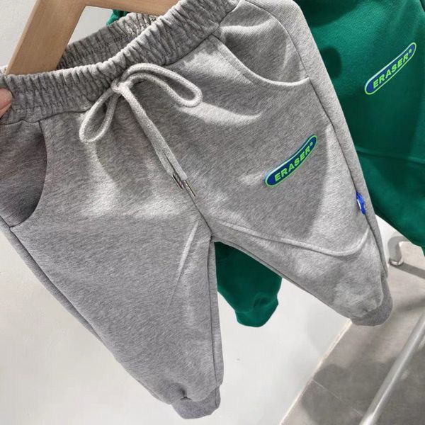 Quần Nỉ Aser Phong Cách Hàn Quốc Quần Nỉ Da Cá In Chữ Cực Đẹp Cho Bé Từ 8Kg Đến 34Kg Thời Trang Trẻ Em Ken Store