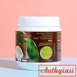 Kem ủ tóc dừa non siêu mượt Carebeau Coconut Hair Treatment Wax 500ml