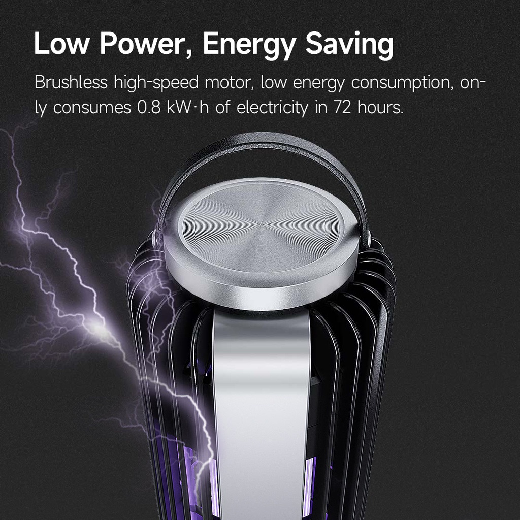 Xiaomi Youpin Đèn diệt ruồi muỗi   Qualitell hoạt động điện 2000V dạng lưới bắt nhanh chóng hiệu quả