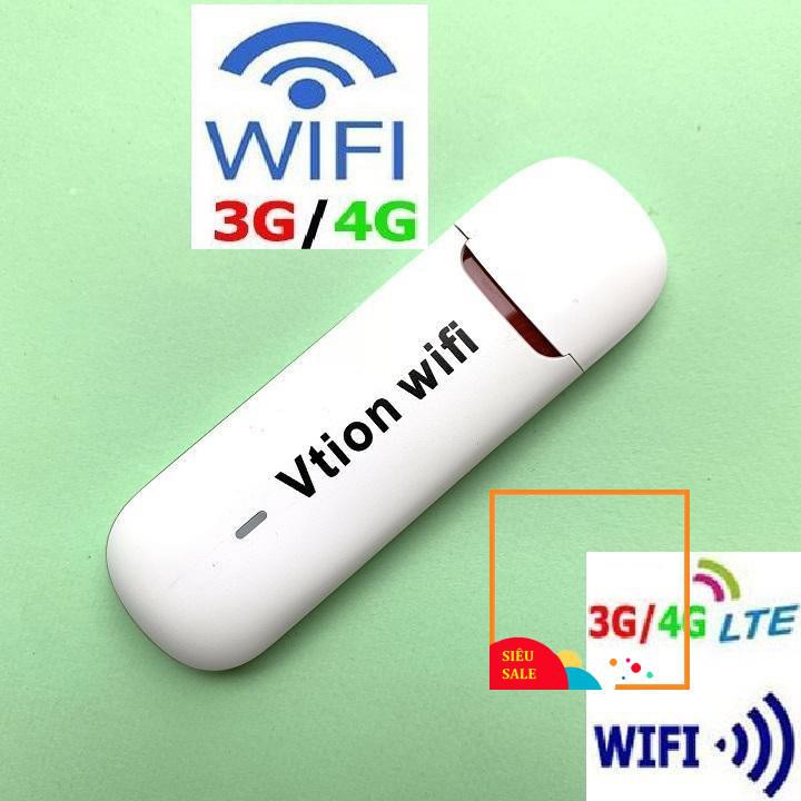 SALE SIÊU RẺ BỘ DCOM VÍP Cục phát wifi di động 3g 4g Vtion Huawei - Thiết bị mạng phát wifi tốc độ cao