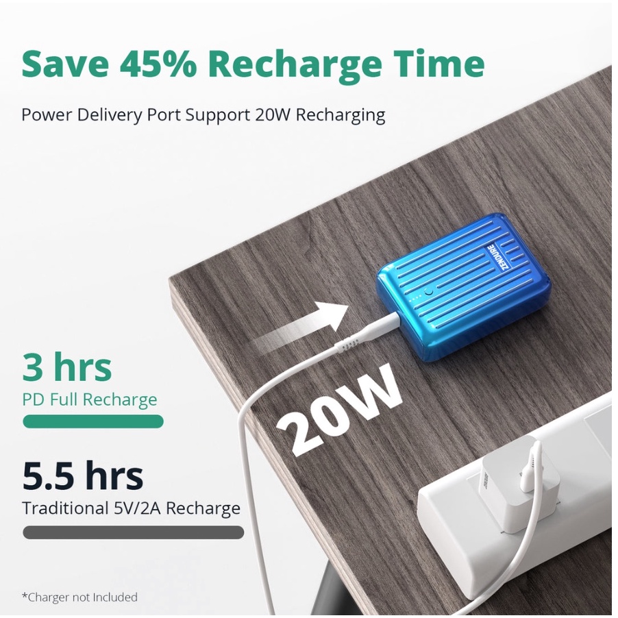 Pin sạc dự phòng Zendure SuperMini bảo hành chính hãng 12 tháng