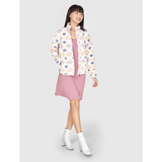 Áo khoác nữ CANIFA cao cổ họa tiết thời trang - 6OT20W010