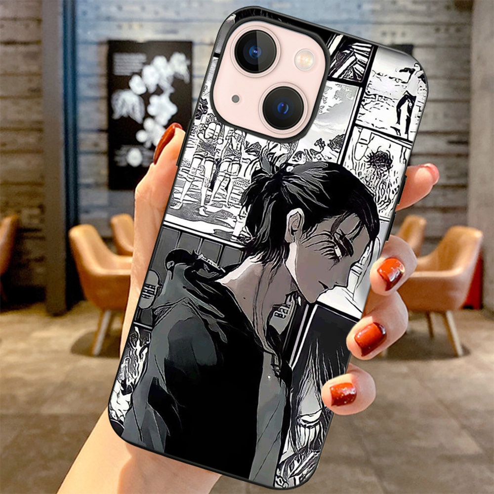 Ốp điện thoại mềm họa tiết hoạt hình Attack On Titan dành cho iPhone 13 Pro Max 11 12 7 8 Plus