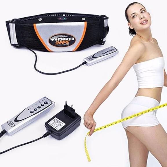 Đai massage bụng Vibro Shape 2 chế độ nóng và lạnh, rung mạnh nhanh chóng đánh tan mỡ bụng