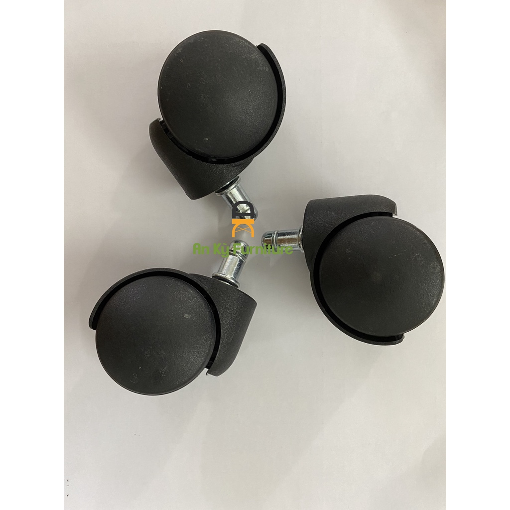 Combo 5 Bánh Xe Ghế Xoay Văn Phòng 360 Độ, Có Thể Tự Lắp Đặt
