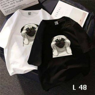 Áo Thun Tay Lở Chó Pug (Kèm Ảnh Thật)