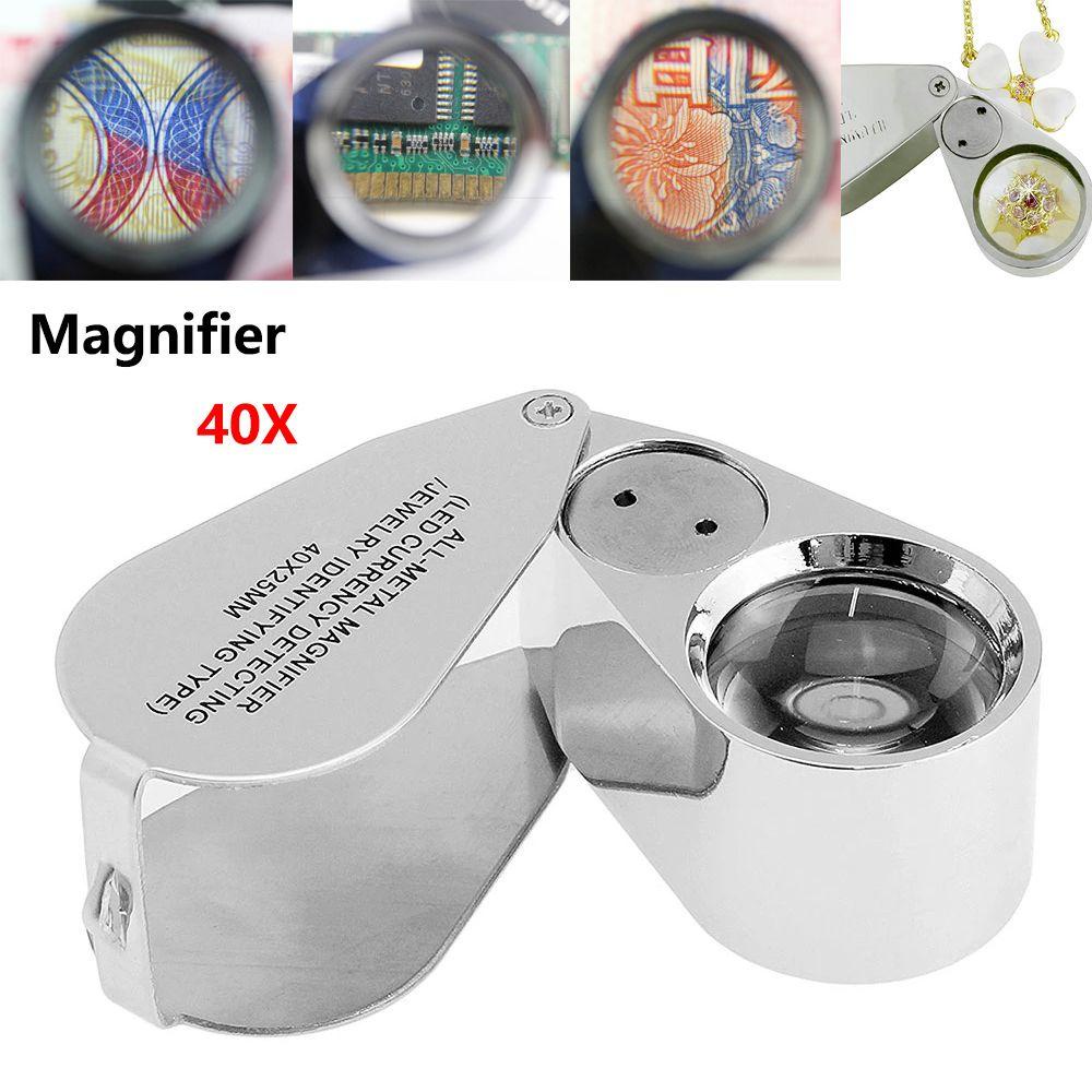 Kính Phóng Đại Có Đèn LED UV Chuyên Dụng Cho Đọc Sách