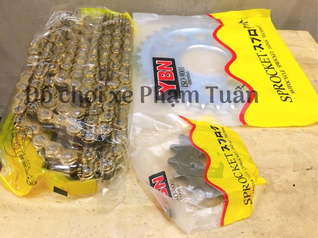 Nhông sên dĩa  YBN cho Suzuki Axelo 14-35