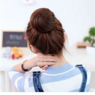 Tóc giả Búi tròn