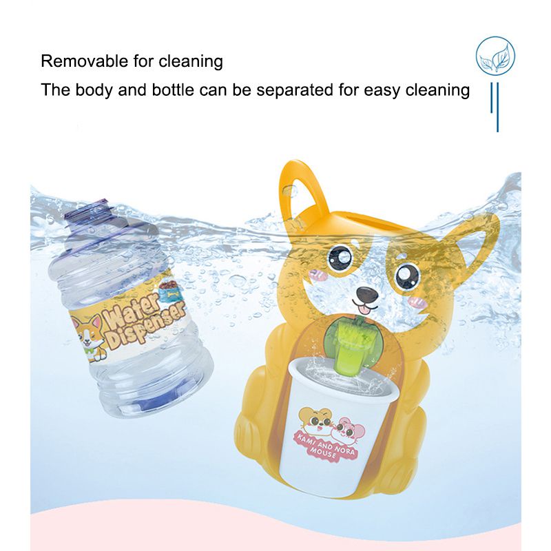 new Mini Drink Water Dispenser Toy Kitchen Play House Toys for Children Game Toys Simulation Water Dispenser