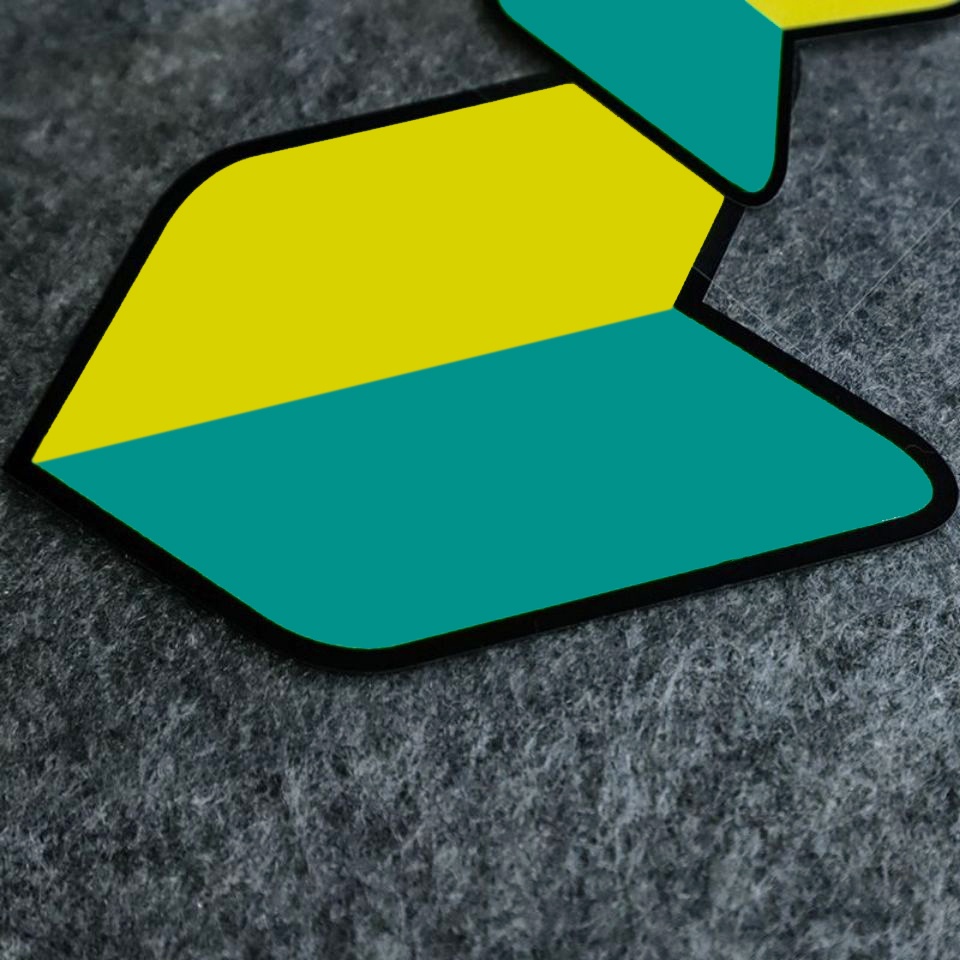 Nhãn dán chữ Midnight mới trang trí ô tô