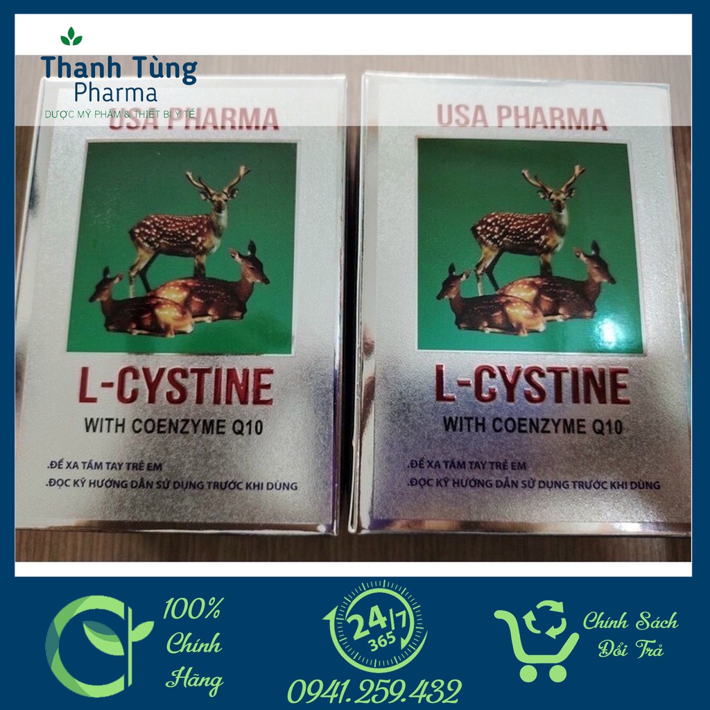 ⚜️CHÍNH HÃNG⚜️VIÊN UỐNG TỔNG HỢP LÀM ĐẸP DA, BỔ TIM MẠCH L CYSTINE VỚI COENZYME Q10 HỘP 60 VIÊN | BigBuy360 - bigbuy360.vn