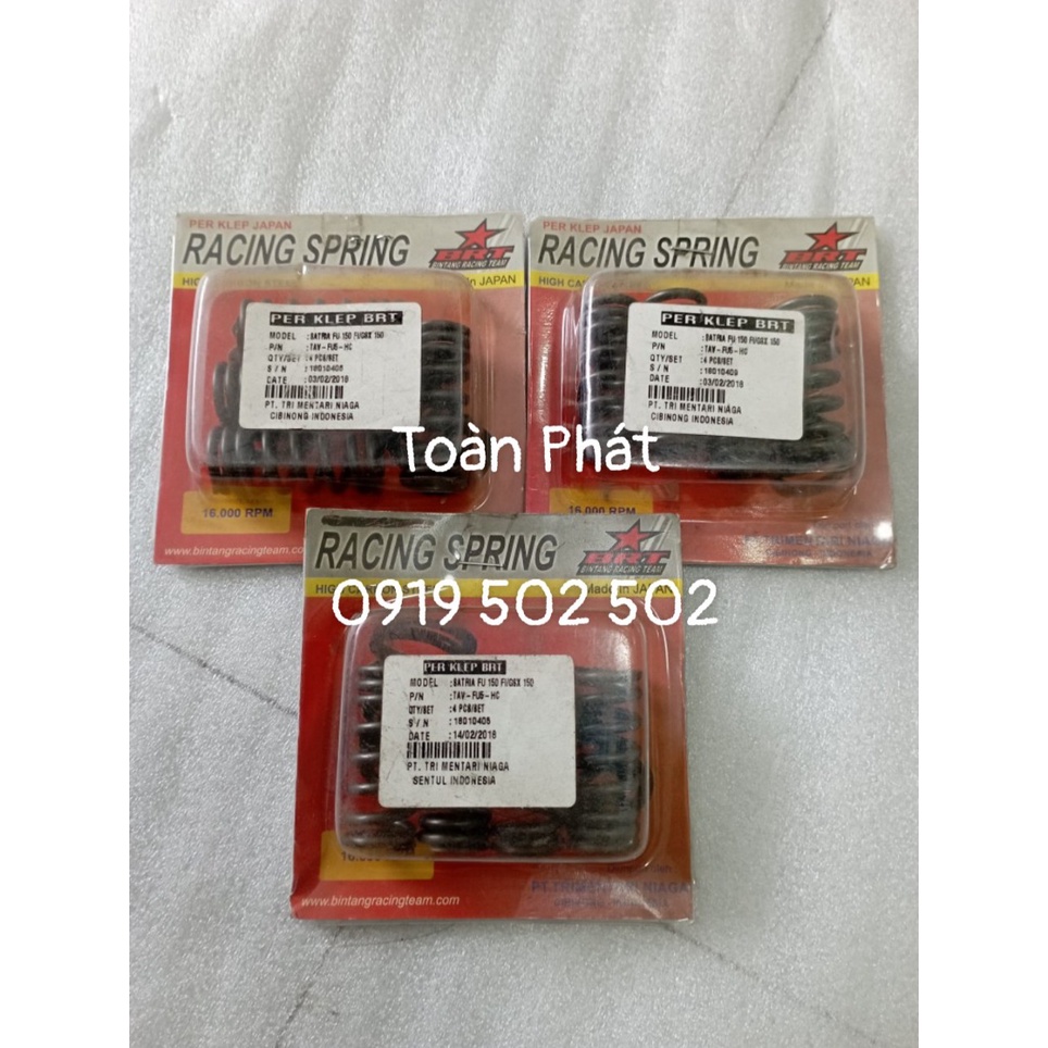 LÒ XO ĐẦU SATRIA/RAIDER FI - LÒ XO ĐẦU GSX - LÒ XO BRT - CHÍNH HÃNG BRT JAPAN