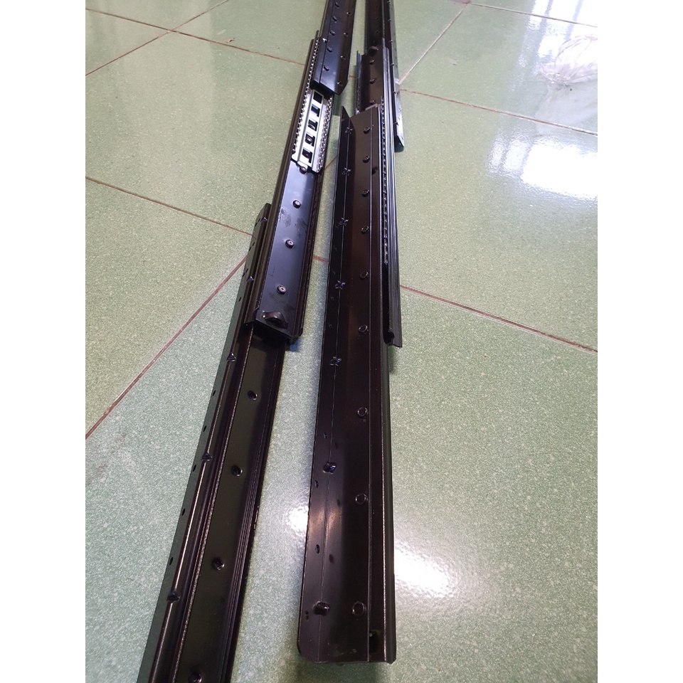 RAY TRƯỢT NGĂN KÉO- RAY TỦ GẦM CẦU THANG- HÀNG ĐẸP LOẠI 1- Bộ 2 RAY- Có ảnh thật