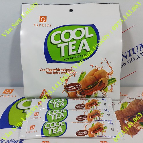 Trà Me Trần Quang 336g (24 gói * 14g) Cool Tea Tamarind Flavor