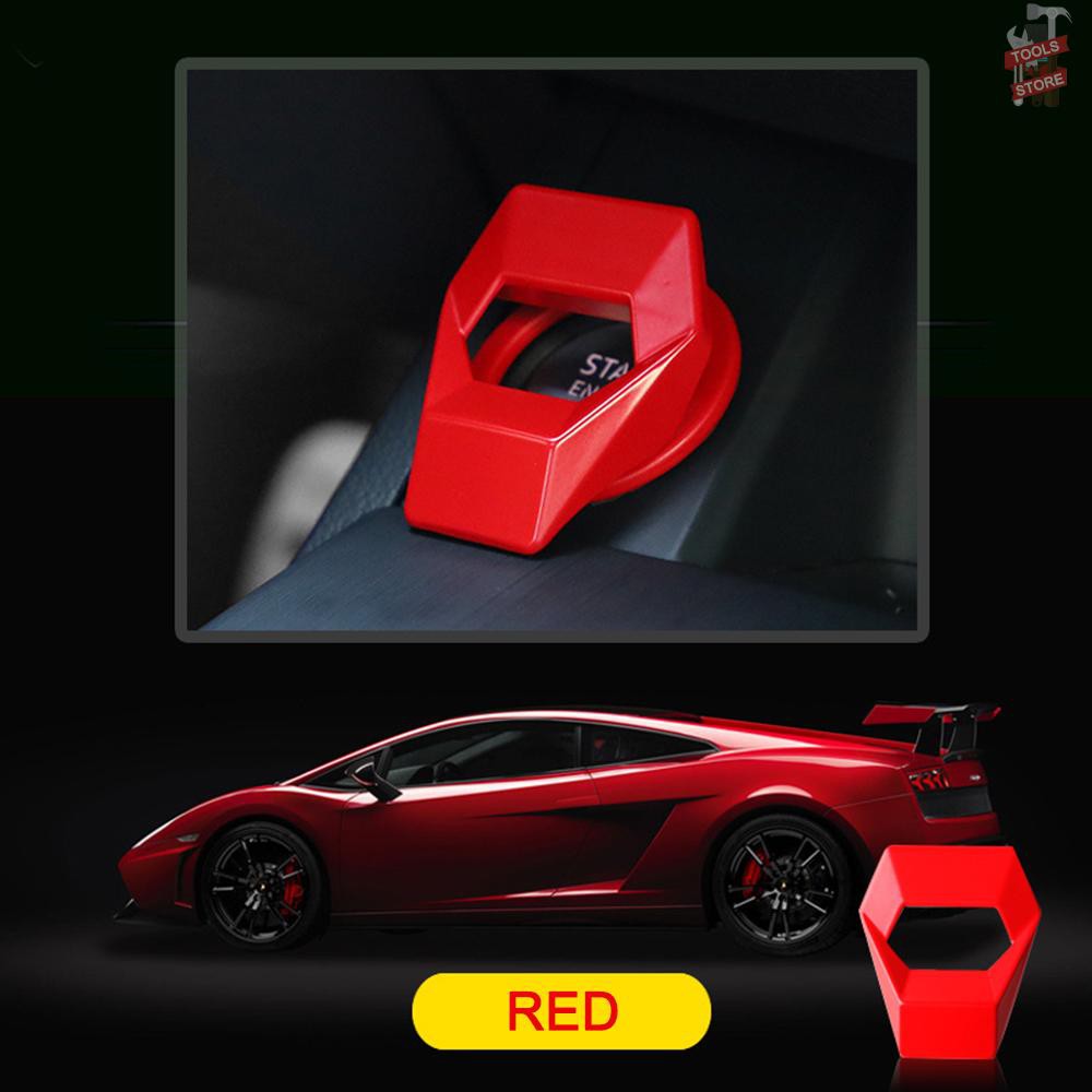 Miếng Dán Trang Trí Nút Khởi Động Cho Xe Ô Tô Lamborghini