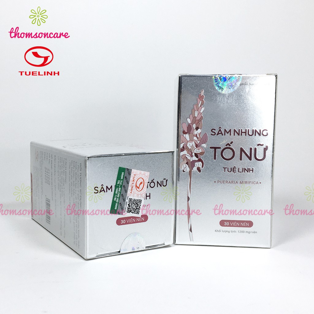 Sâm nhung tố nữ Tuệ Linh - Lọ 30 viên Bổ sung nội tiết tố, hồi xuân, giảm lão hóa, đẹp da cho phụ nữ tiền mãn kinh | BigBuy360 - bigbuy360.vn
