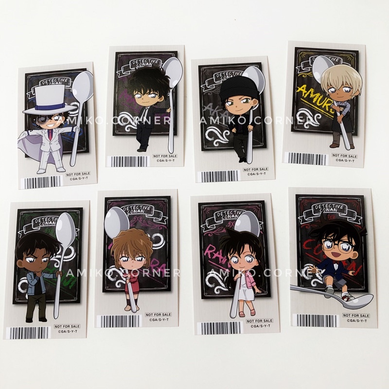 Bộ card conan web Animate hàng chính hãng