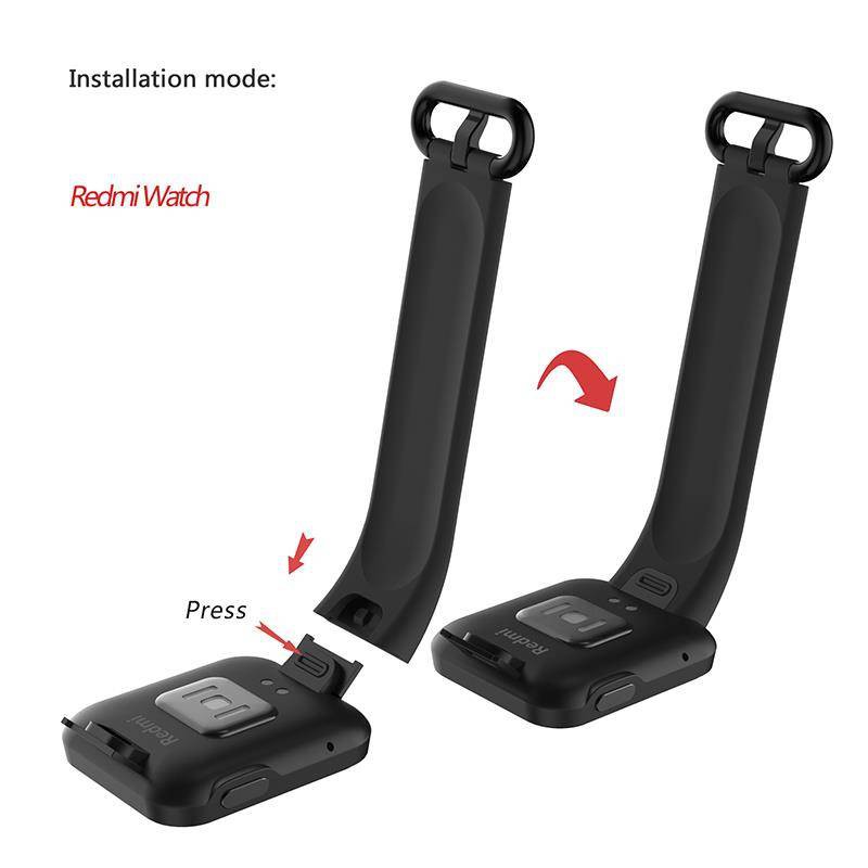 hồ tử Xiaomi Redmi Watch Board With Red Rice Watch Smart Silicone Dây đeo cổ tay Thay thế Phụ kiện Vòng đeo tay màn | BigBuy360 - bigbuy360.vn