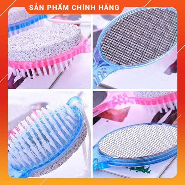 [HÀNG SIÊU TỐT] BÀN CHẢI CHÀ GÓT CHÂN TẨY TẾ BÀO CHẾT 4 IN 1