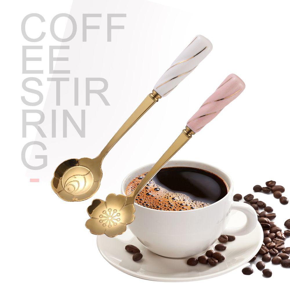 Suyo Thìa Hoa Anh Đào Sáng Tạo|Muỗng Cà Phê Lụa