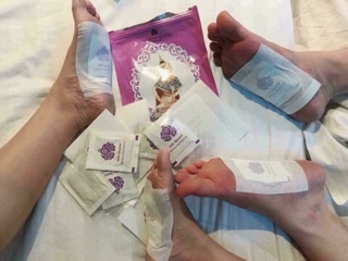 MIẾNG DÁN THẢI ĐỘC CHÂN GỪNG, LAVENDER