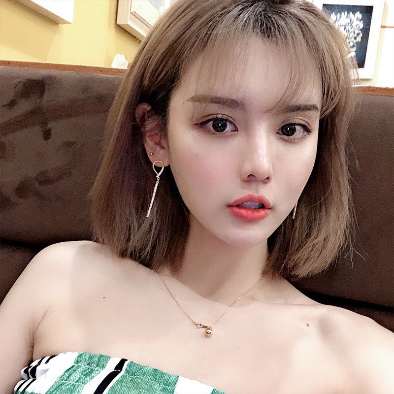 Bông tai dáng dài thiết kế mới thời trang theo phong cách hàn quốc