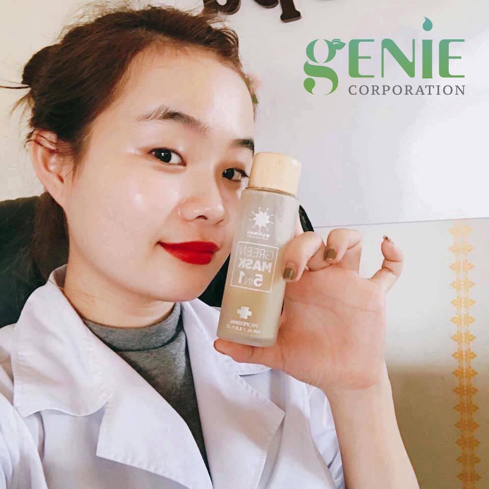 GREEN_MASK_5IN1 - MẶT NẠ TẨY TẾ BÀO CHẾT, THẢI ĐỘC DA