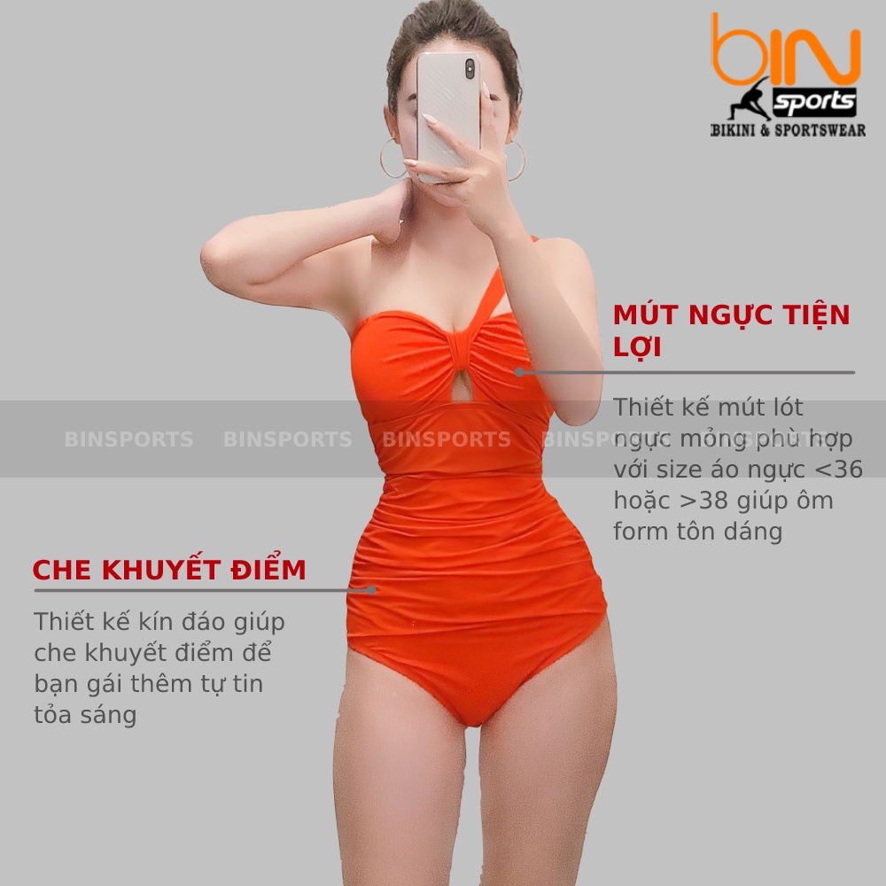 Bikini Nữ Liền Thân Nhiều Màu Freesize Bin Sports BHV078