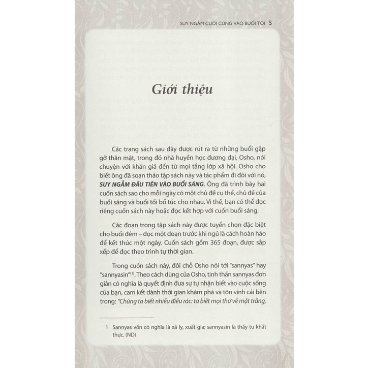 Sách - Suy Ngẫm Cuối Cùng Vào Buổi Tối - 365 Khoảnh Khắc Tâm Thiền Cho Đêm Tỉnh Thức